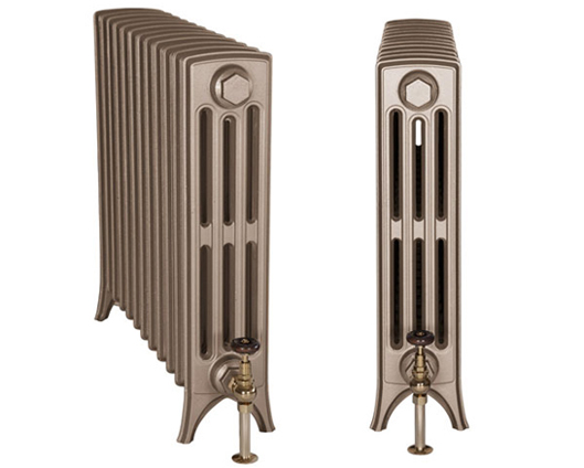 Rathmell cast iron radiator, hand burnished